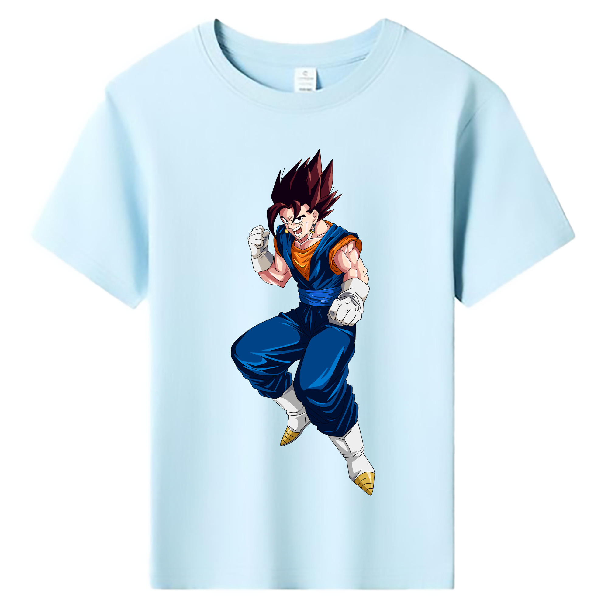 （画像用） ドラゴンボール 孫 悟飯（そんごはん）DRAGON BALL Son Gohan 綿100％キッズTシャツ（フロントプリント）